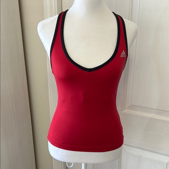 Adidas Pink climacool Tank Top Racerback Sz S - Picture 1 of 13